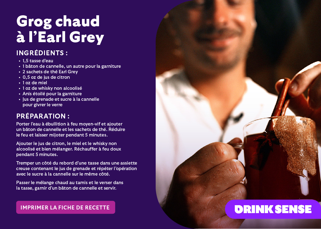 Grog chaud à l’Earl Grey